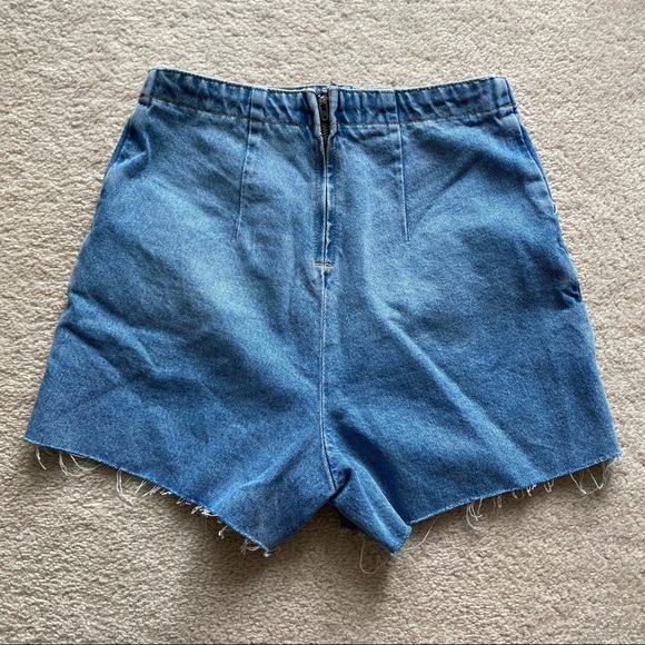 BDG DENIM BUTTON UP SKIRT / SKORT - Picture 3 of 16